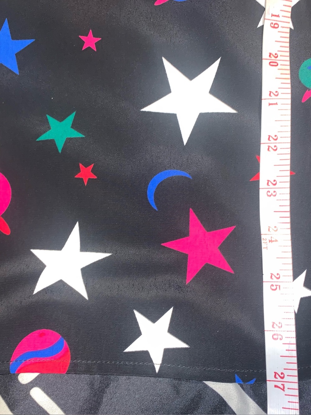 ModCloth Black Star & Planet Print Long Sleeve Blouse - Picture 6 of 6